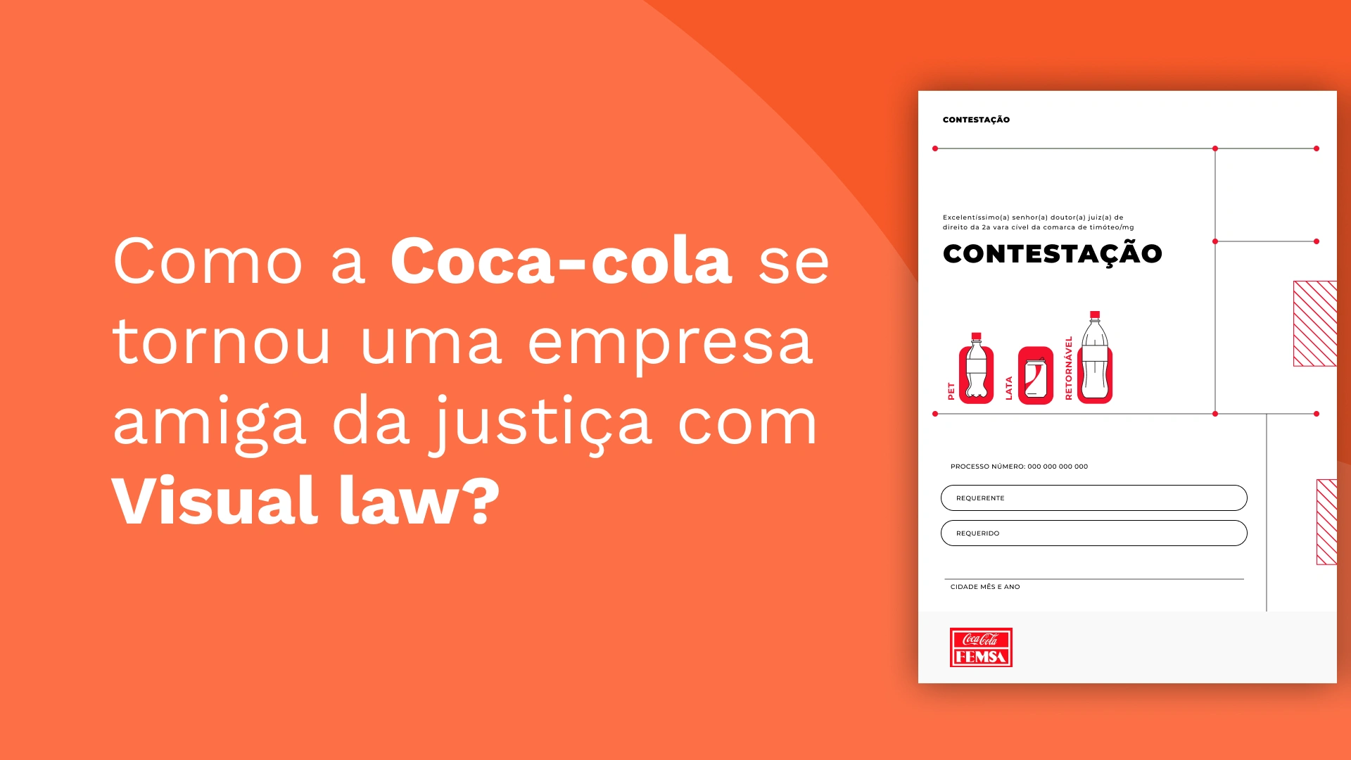 Como a coca-cola se tornou uma empresa amiga da justiça com Visual Law