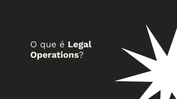 Capa com os dizeres: o que é legal operations?