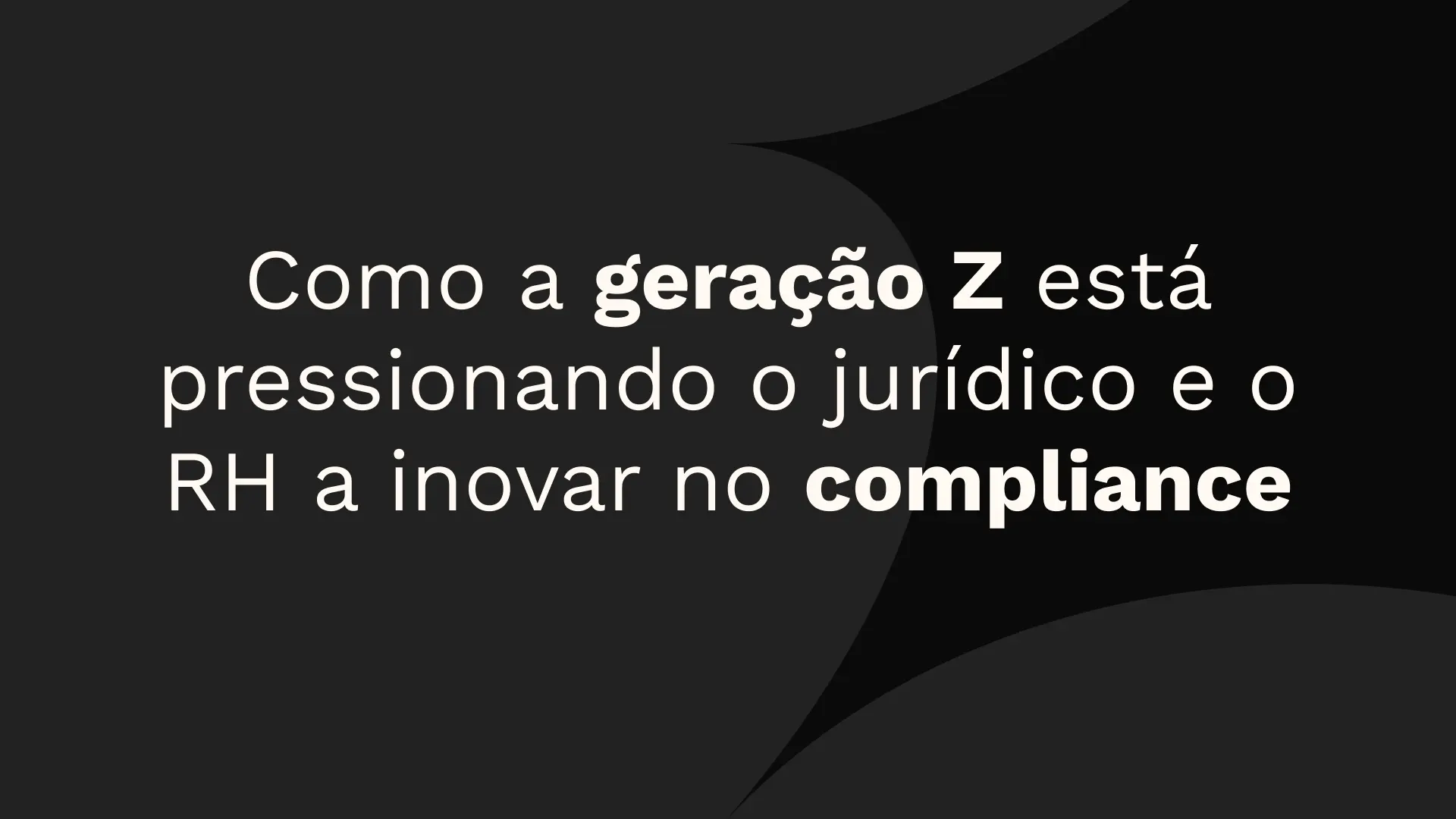 Como a geração Z está pressionando o jurídico e o RH a inovar no compliance Epa! Vimos que você copiou o texto. Sem problemas, desde que cite o link: https://www.migalhas.com.br/depeso/448488/geracao-z-esta-pressionando-o-juridico-e-o-rh-a-inovar-no-compliance