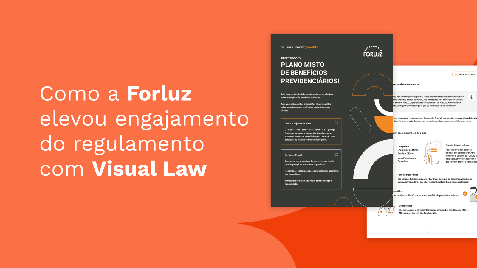 Como a Forluz elevou engajamento do regulamento com Visual Law